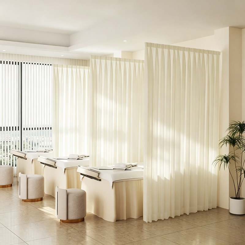 U字型L字型曲線プライバシーベッド用仕切りカーテン（美容サロ - Medical Wellness & Spa Werona のレビューと価格