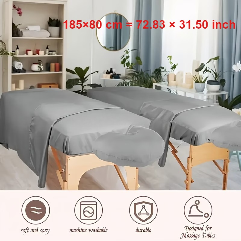 185x80cm マッサージテーブルカバーセット 無地 ソフ - Spa Wellness Locations のレビューと価格