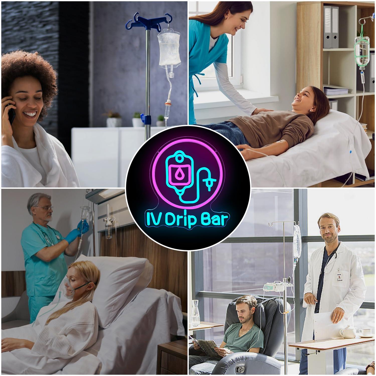 IV点滴バー ネオンサイン USB調光式LEDライト 壁飾り - Medical Wellness & Spa Werona のレビューと価格